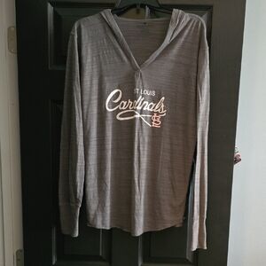 St. Louis Cardinals Gray Hoodie